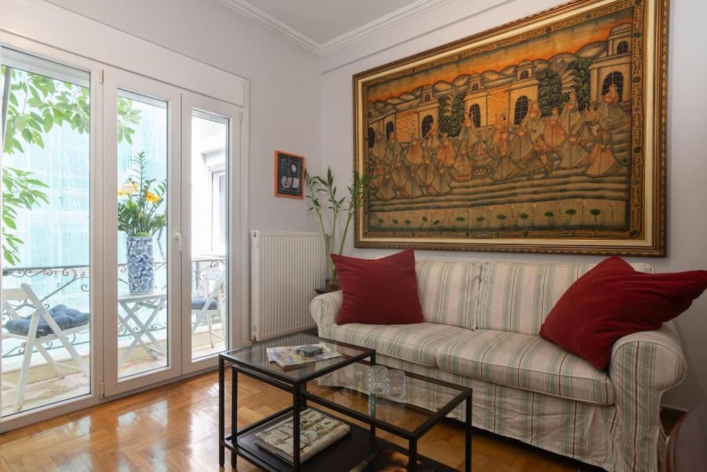 Chic N Central Apt In Kolonaki Lägenhet Aten Exteriör bild